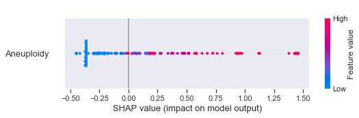 SHAP values for CatBoost.